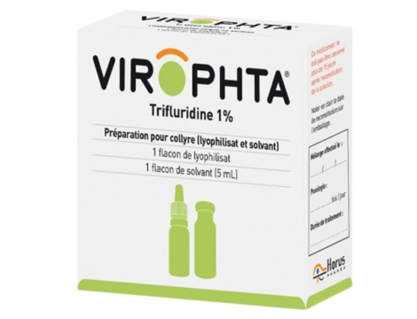 Collyre Virophta : indications temporairement restreintes