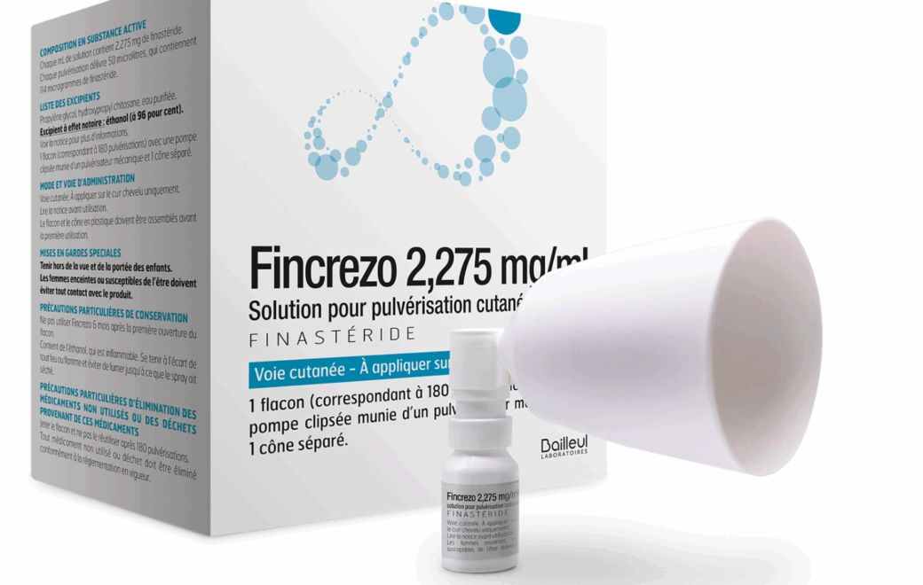 Chute des cheveux : 5 points clés sur Fincrezo, finastéride topique