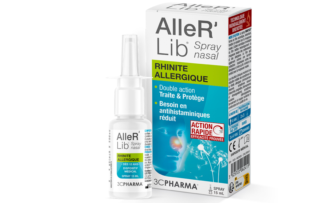 AlleR’Lib, spray contre la rhinite allergique
