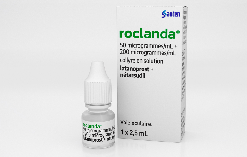 Roclanda, collyre contre le glaucome