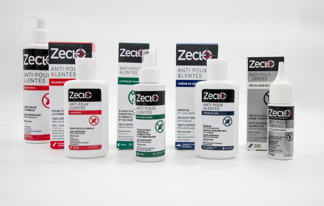 Zecto, nouvelle gamme antipoux