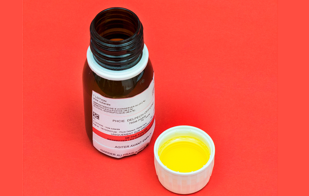 Préparer une lotion d’amphotéricine B