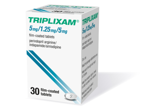 Triplixam : association triple antihypertensive