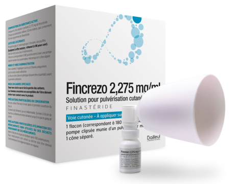 Fincrezo, du finastéride antichute en spray