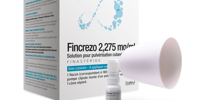 Fincrezo, du finastéride antichute en spray