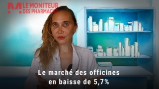 Le marché des officines en baisse de 5,7 %