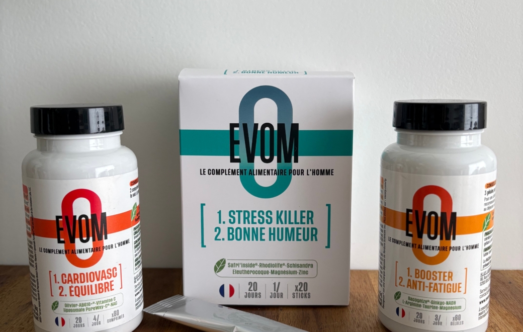 Compléments alimentaires Evom : des hommes au top !