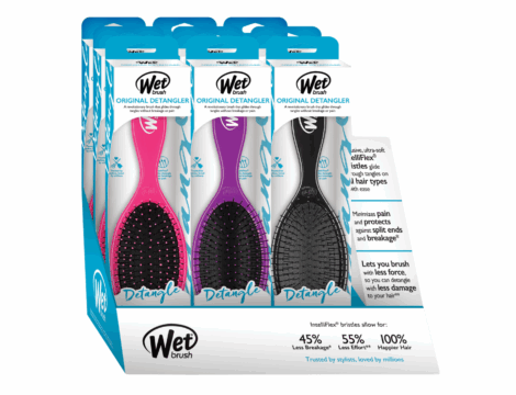 Wet Brush : la brosse démêlante culte s’installe en pharmacie