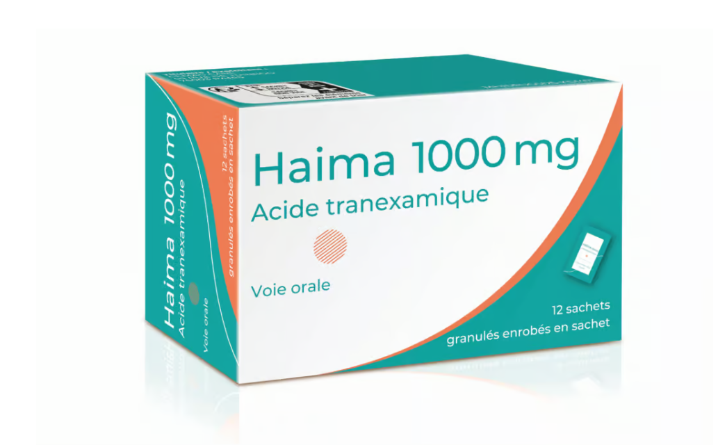 Acide tranexamique oral : un médicament sans prescription