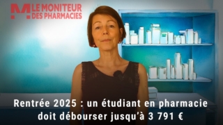 Rentrée 2025 : un étudiant en pharmacie doit débourser jusqu’à 3 791 €