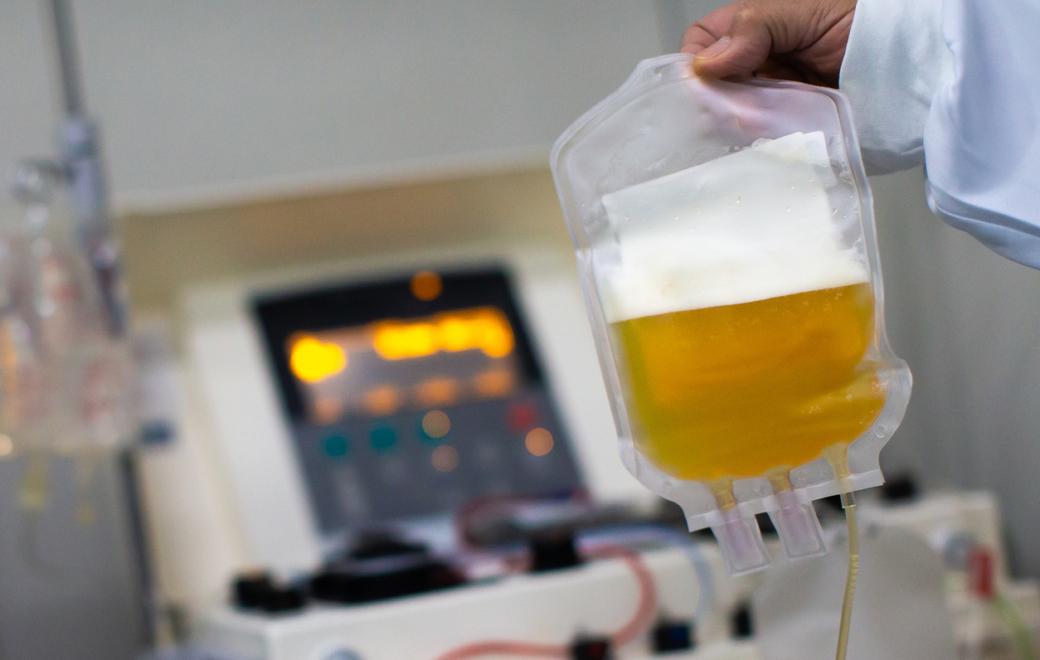 Médicaments dérivés du plasma : un stock réduit à 6 semaines