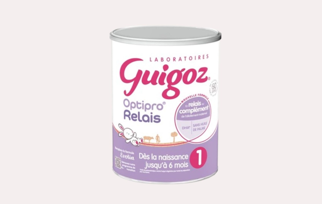 Alimentation infantile : rappel préventif d&rsquo;un lot de Guigoz Optipro Relais 1